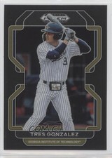 2022 Panini Prizm Draft Picks Black Prizm Tres Gonzalez #PDP140 10y8