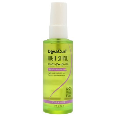 Devacurl High Shine Multi Benefit Hair Oil 1.7 Oz. Pack of 2