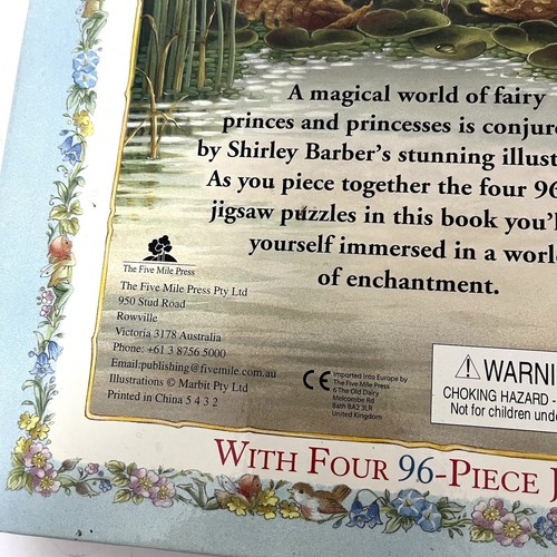 Classic Fairies Jigsaw Book : With Four 96-Piece Jigsaws by Shirley Barber - Imagen 8 de 9