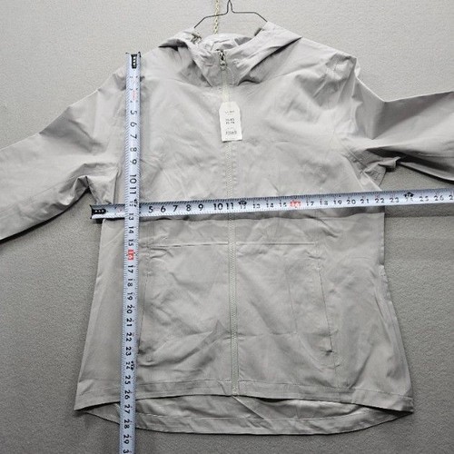 Time and Tru Men's Size XL Soft Silver Waterproof Rain Jacket - Picture 5 of 11
