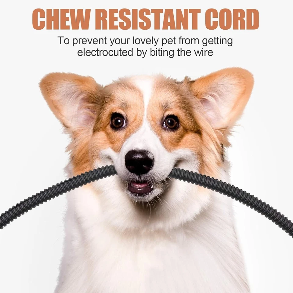 Almohadilla térmica eléctrica para mascotas 26"X20" cama calentadora para gato perro interior exterior impermeable Foto 2 de 4