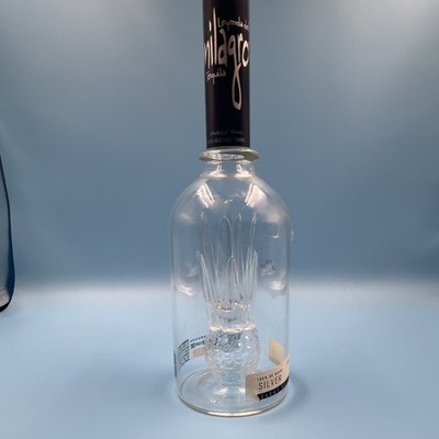 Milagro Tequila Silver Collectible Clear Liquor Bottle 750ml