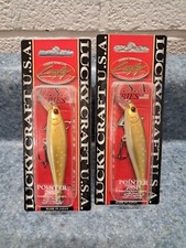 2 LUCKY CRAFT Pointer 78 OGs 3/8oz 78mm 4-5' Luckycraft Suspending Jerkbait Rare
