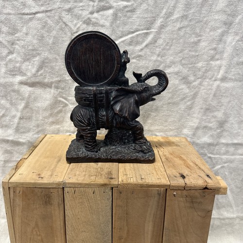 Vintage Colonial Clock Co. Elephant Clock 9” Tall - Picture 3 of 4
