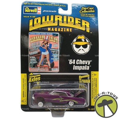 Revell Lowrider Magazine Issue 148 Purple '64 Chevy Impala Die