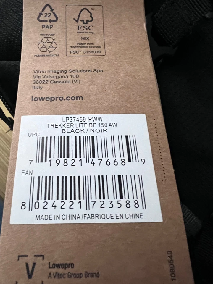 Lowepro Trekker Lite BP 150 AW Backpack - Image 3 of 3