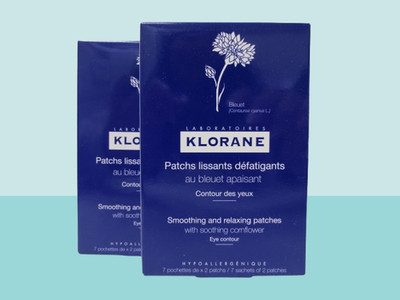 KLORANE SMOOTHING AND RELAXING PATCHES (7 SACHETS OF 2 PATCHES) BOXED 2PCS