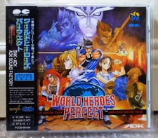 1995 Pony Canyon Japan CD Audio ADK Neo Geo World Heroes Perfect Arrange Sound