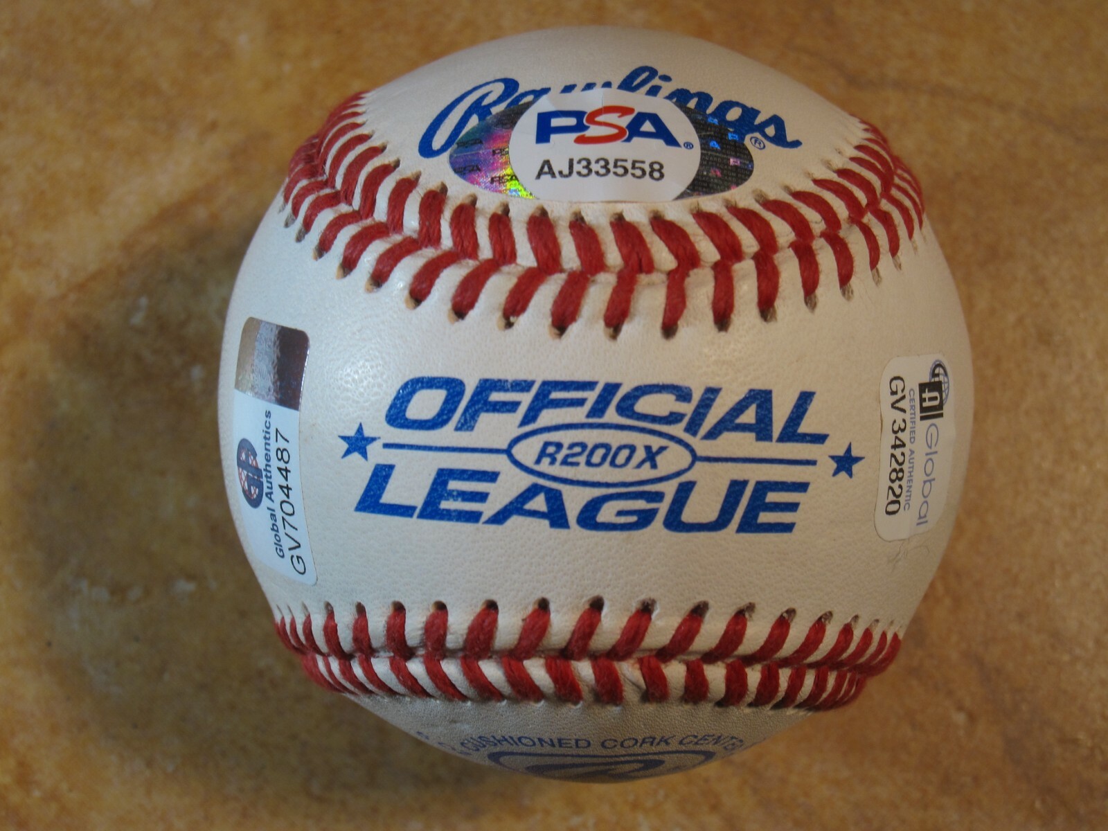 BARRY ZITO SIGNED AUTOGRAPHED RAWLINGS OFFICIAL LEAGUE BALL A'S/GIANTS PSA - Picture 3 of 8