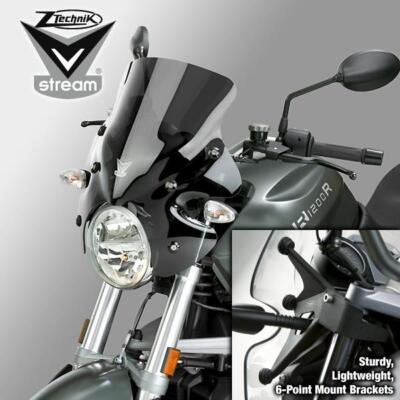 BMW R1200R 2011-2014 ZTECHNIK VSTREAM DARK TINT SPORT TOURING SCREEN