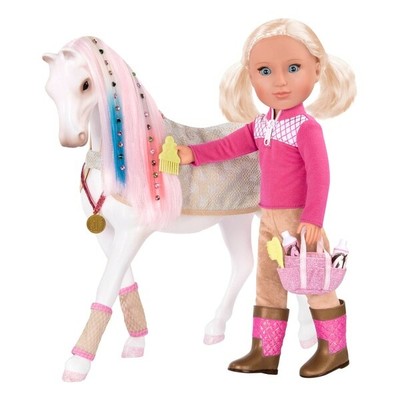 our generation horse grooming set