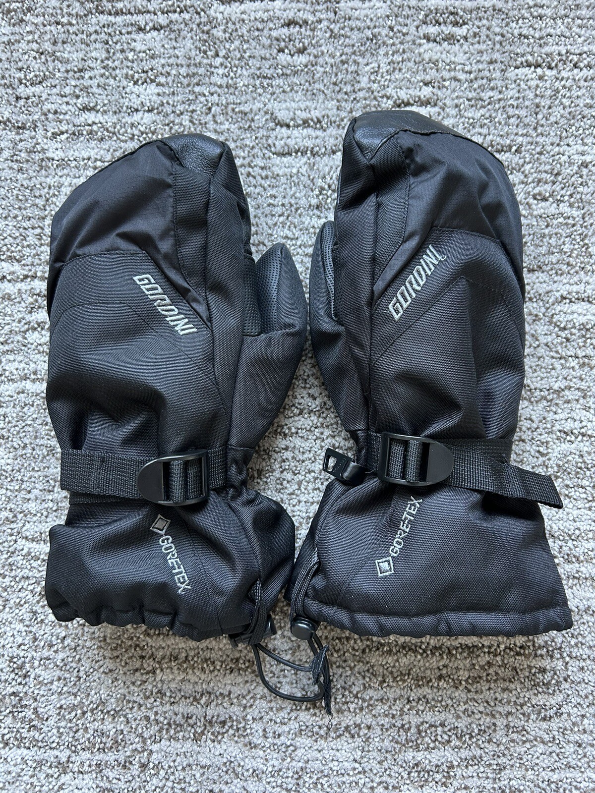 Gordini Goretex Winter Ski Mittens Mens L Black eBay