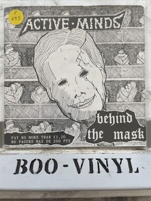 Active Minds - Behind The Mask 7'' Punk Vinyl Schallplatte NM / NM 