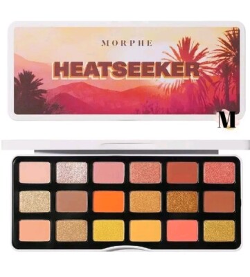 Morphe HEATSEEKER - 18 Color Eyeshadow Palette - 18H - Full Size - New In Box