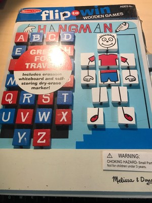 melissa and doug hangman game