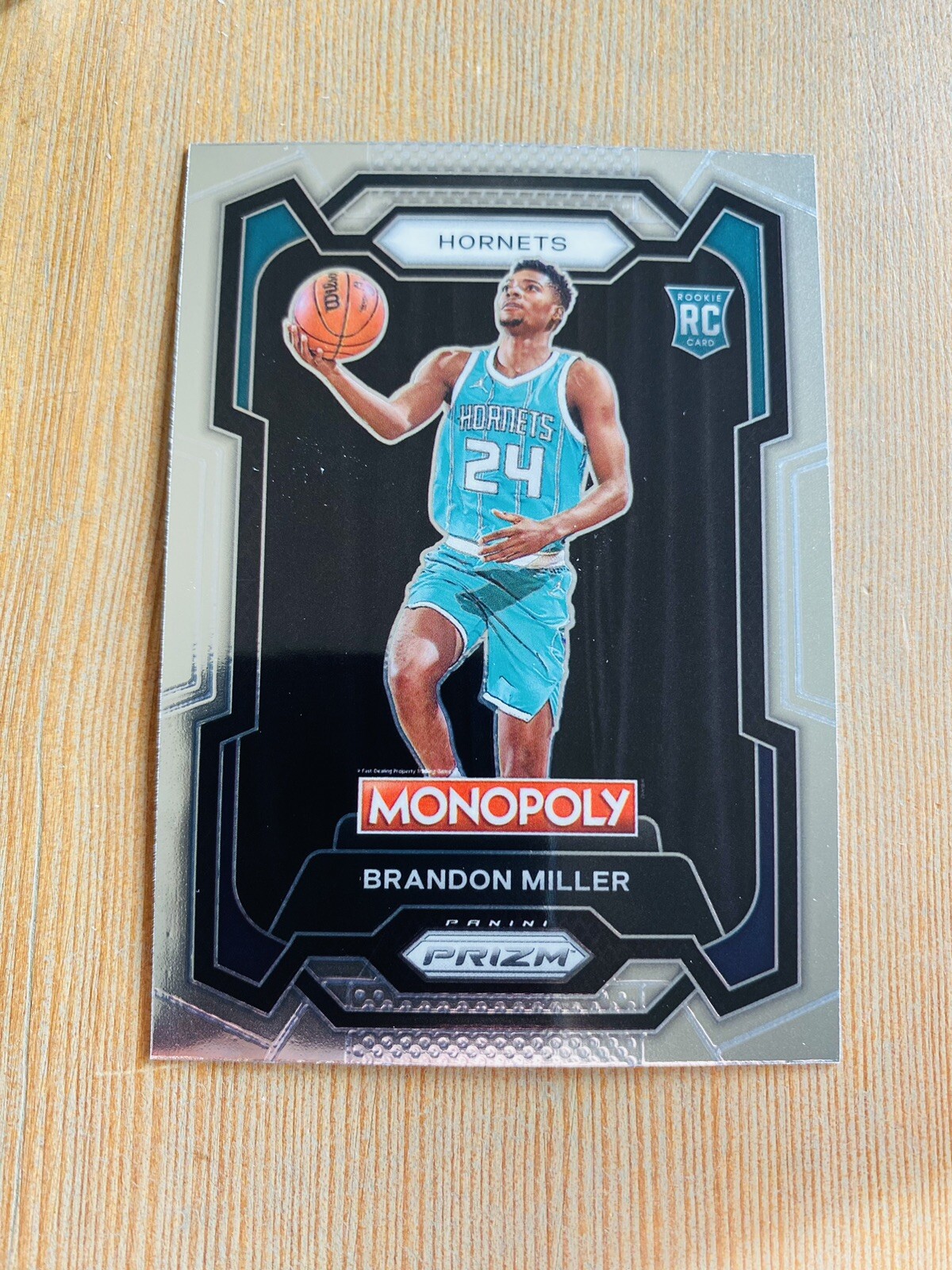 Brandon Miller 2023-24 Panini Prizm Monopoly Rookie #15 Charlotte Hornets Rc
