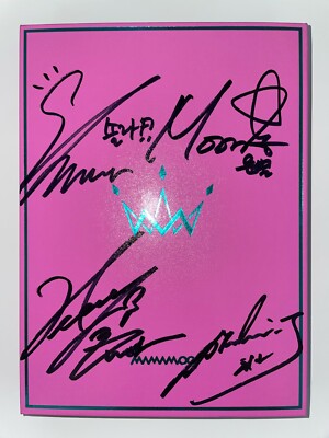 Mamamoo ママム サイン アルバム Mint MAMAMOO [PURPLE] Autographed