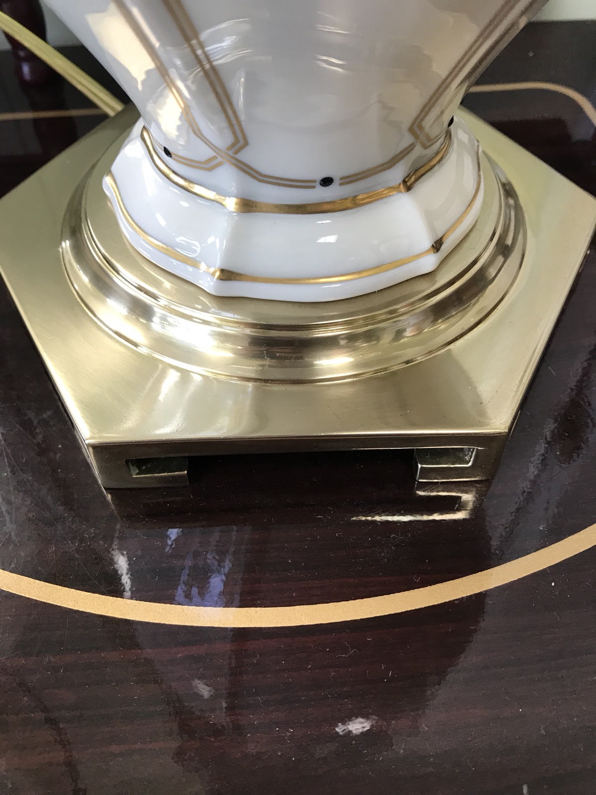 Beautiful Lenox Table Lamp eBay