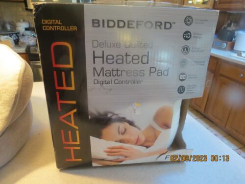 biddeford deluxe heated mattress pad