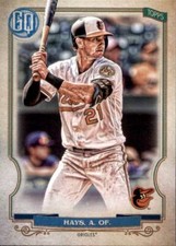 2020 Topps Gypsy Queen Base #153 Austin Hays Baltimore Orioles