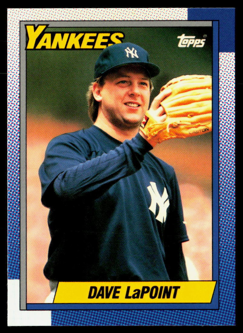 Dave LaPoint 1990 Topps Tiffany #186