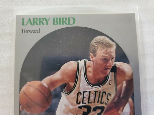 Larry Bird 1990-91 NBA Hoops #39 HOF Boston Celtics - Picture 2 of 6