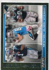 2017 PLAYOFF FLEA FLICKER INSERTS CAM NEWTON OLSEN STEWART CAROLINA PANTHERS