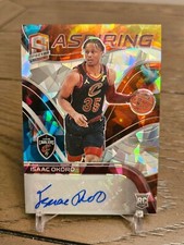 2020-21 Panini Spectra Aspiring Astral Prizm /35 Isaac Okoro Rookie Auto SSP! 🔥