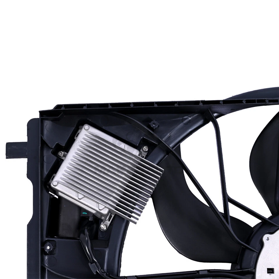 Conjunto de ventilador de radiador para Mercedes-Benz C250 C300 C350 CLS63 AMG E300 S63 AMG Foto 3 de 4