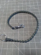 Wallet CHAIN PARACORD BLACK OLIVE Light Strong Thick Biker Wallet Key BY STITCH