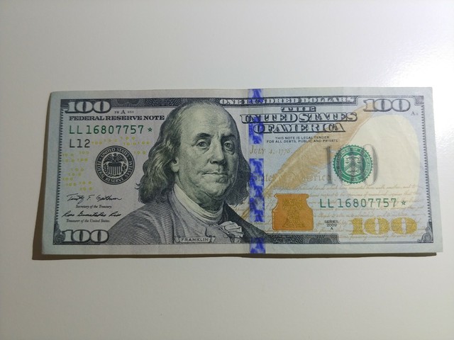RARE 2009 A 100 STAR NOTE 100USD eBay
