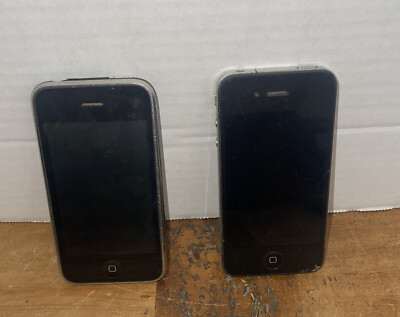 Two Apple iPhones for parts - Model A1303 32 GB and Model A1332