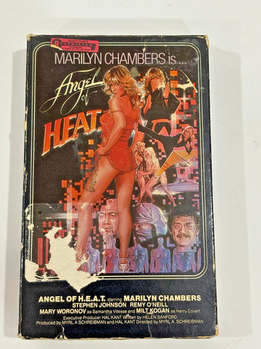 ANGEL OF HEAT 1982 BETA Marilyn Chambers, Stephen Johnson 1982 Vestron RARE - Photo 1/3