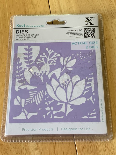 Die Cutting Square Rectangle Xcut Metal Dies *PARENTHESIS* 2 Piece DoCrafts