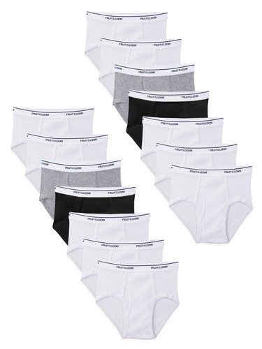 Fruit of the Loom Boys' EverSoft Cotton Briefs, 14 Pack, Sizes S-XL - Picture 2 of 2