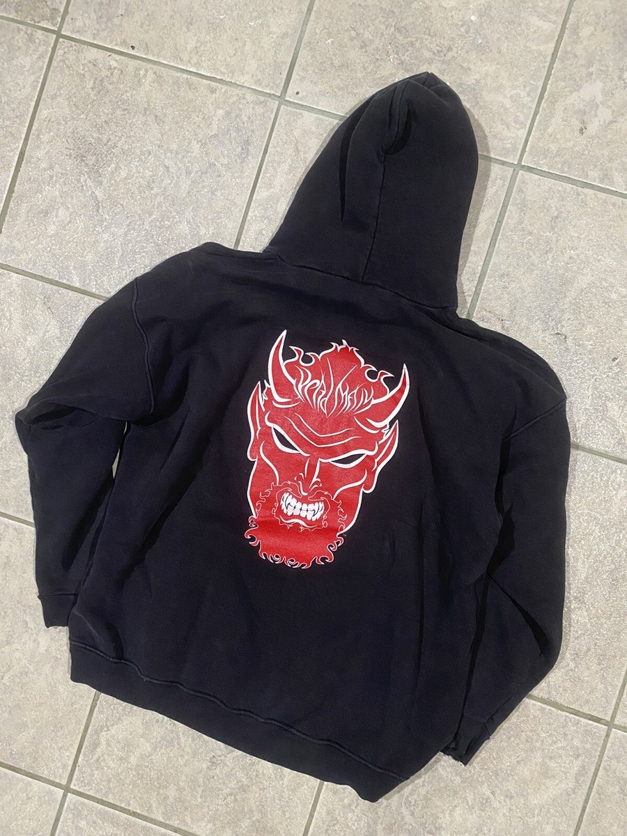 undertaker red devil hoodie