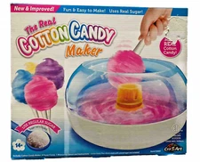 Cra-Z-Art Cotton Candy Maker, DIY Real Cotton Candy Maker With Paper Cones NEW
