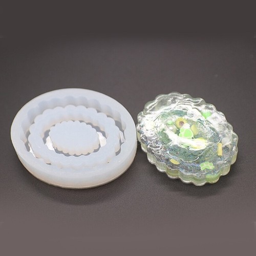 Silicone Shaker Molds Resin Casting Shaker Mold Jewelry Pendant Making Mould - Picture 4 of 6