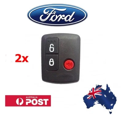 2x Ford Remote Control BA/BF Falcon Territory SX/SY/Ute/Wagon 02-10 3 Button - image 1 of 3