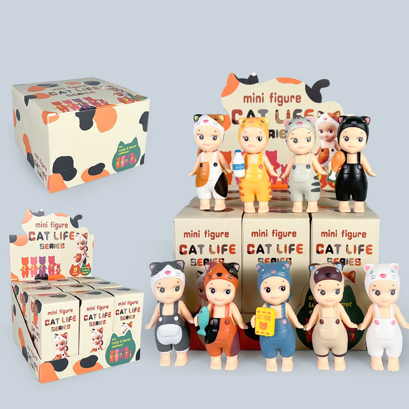 2024 New Sonny Angel Cat Life Series Mini Figure Confirmed