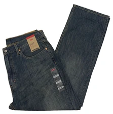 Levis 527 Slim Bootcut Mens Jeans 36X30 Blue #70239