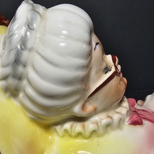 Lefton Ceramic Bank Retirement Fund Grandma Rocking Chair Vintage Japan Stopper - Picture 9 of 17