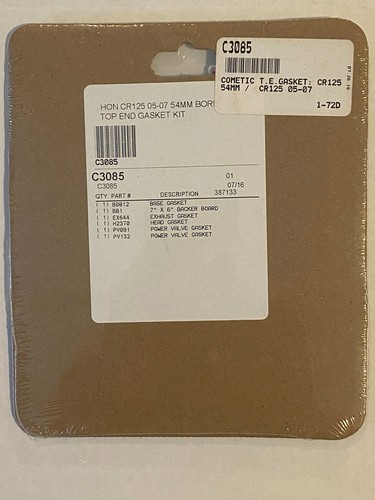 COMETIC T.E.GSKT: CR125 54MM \ CR125 2005-2007 C3085 - Picture 2 of 2