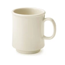 G.E.T. Enterprises TM-1308-IV Ivory 8 oz. Stacking Mug, Tritan (Pack of 12)