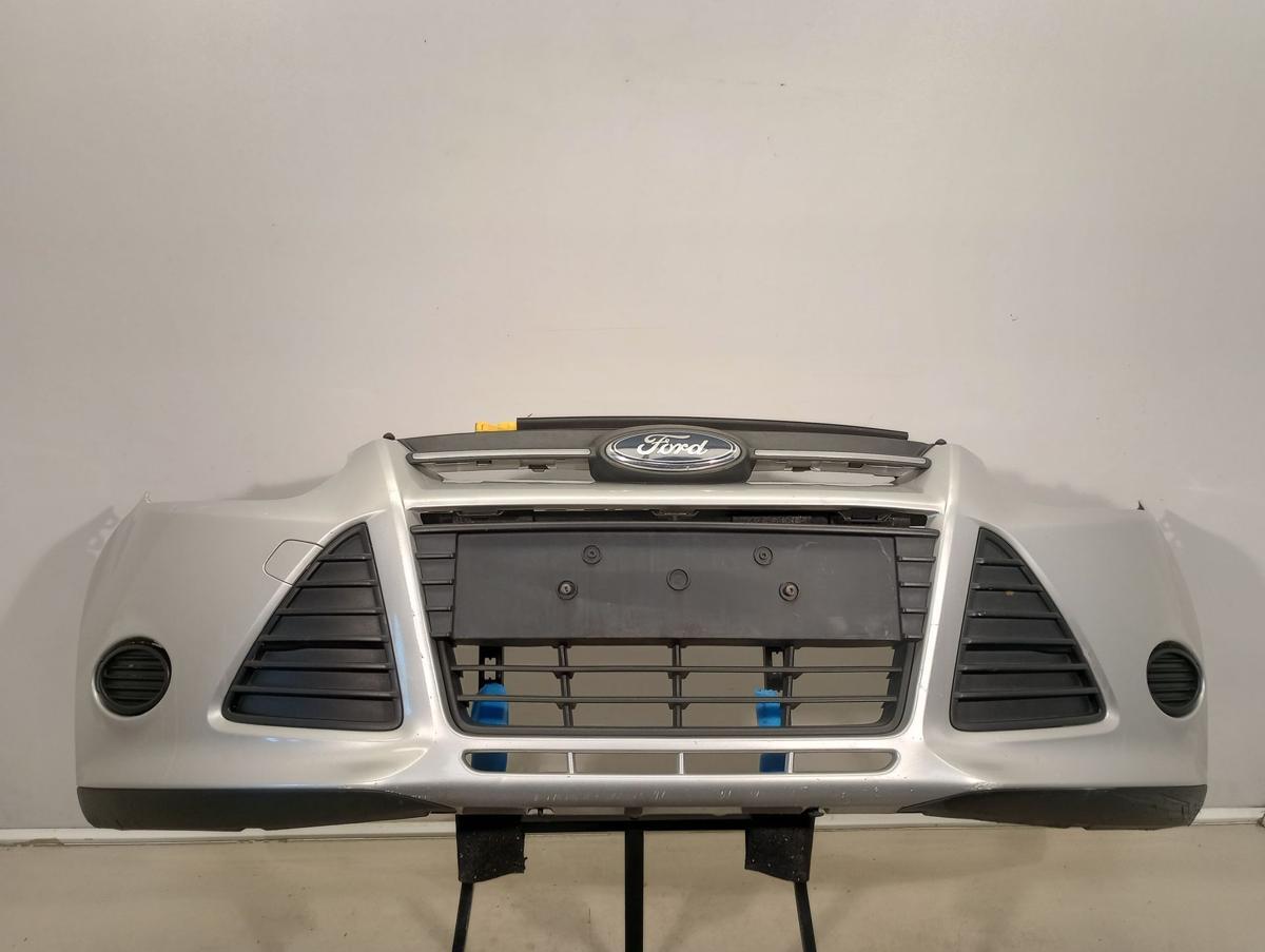 Ford Focus III MK3 DYB orig Stoßstange vorn Stoßfänger silber bis 