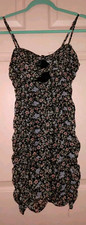 Forever21 Floral Small Polyester Spaghetti Strap Dress