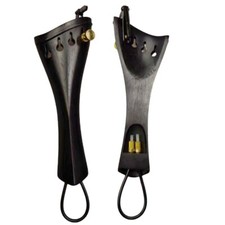 Harp Type Violin Tailpiece With tail gut Finetuner, Ebony 4/4 Violin Tail Piece