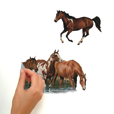 RoomMates - Pferde - Wandtattoo Wandsticker Wandaufkleber Wandbilder