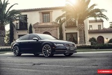 Cars audi a7 Desk Mat Stitched
