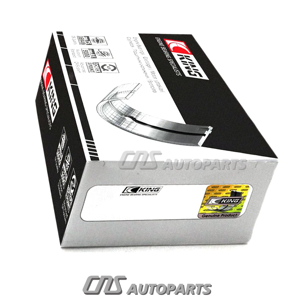 King CR4139AM Rod Bearings For 76-95 Honda Civic Del Sol 1.5 1.8L D15B1,B2,B7,B6 - Image 2 of 2